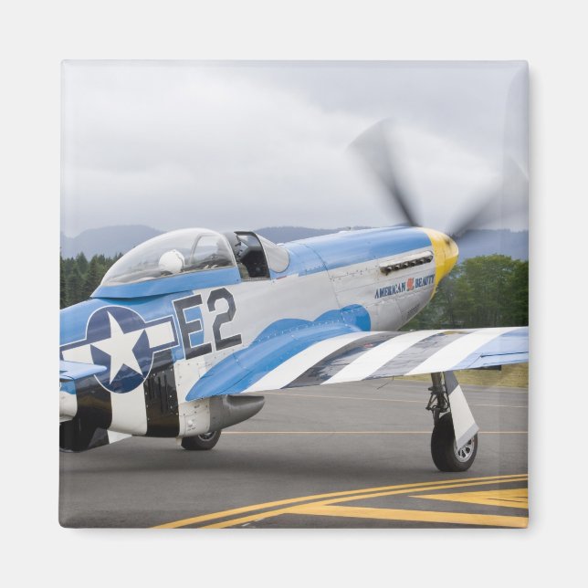 Aimant Washington, Olympia, spectacle aérien militaire. (Devant)