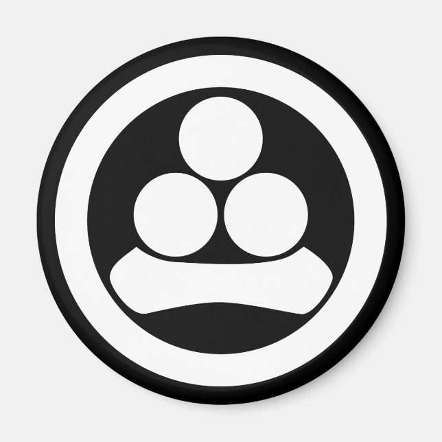 Aimant Watanabe étoile dans le cercle (Devant)