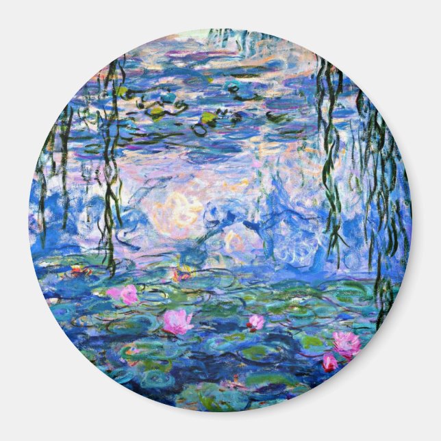 Aimant Water Lilies, 1919, par Claude Monet, (Devant)