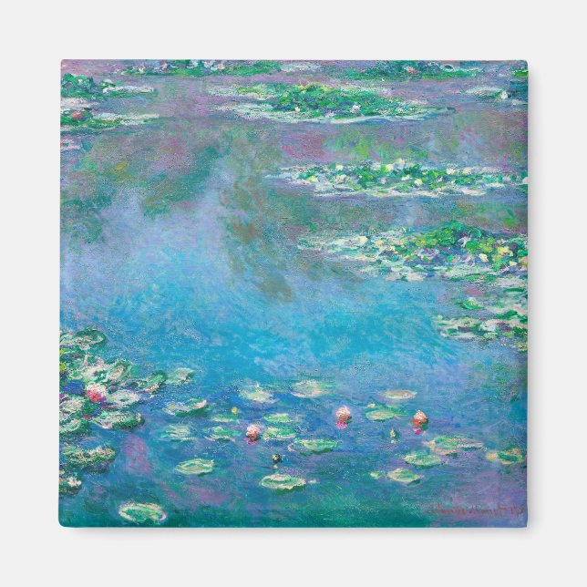 Aimant Water Lilies by Claude Monet (Devant)