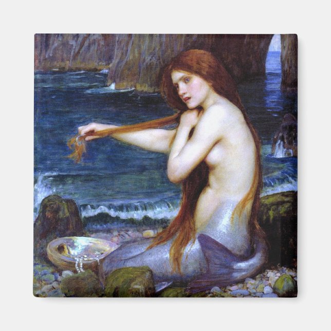 Aimant Waterhouse : La Sirène (Devant)