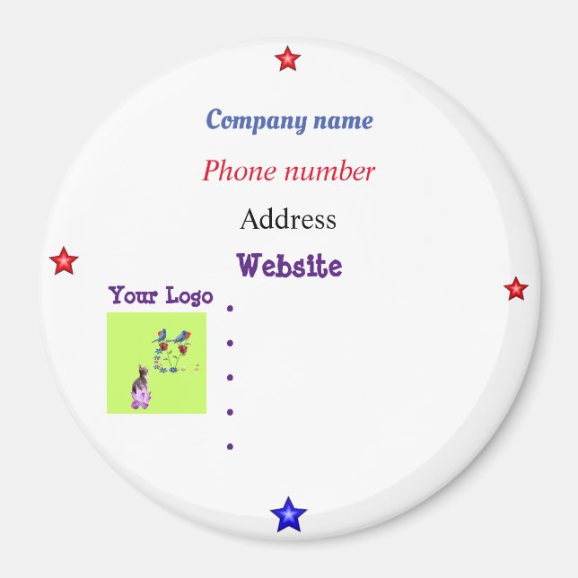 Aimant Wawnice le design pour vous (Devant)