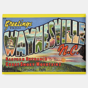 Aimant Waynesville Grandes Montagnes fumées