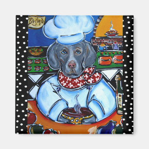 Aimant Weimaraner Chef Products