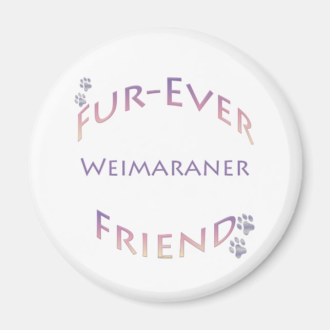 Aimant Weimaraner Furever Friend (Devant)