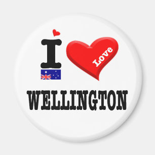 Aimant WELLINGTON - amour d'I
