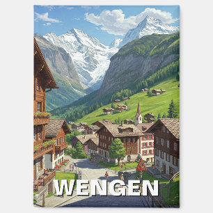 Aimant Wengen Suisse Travel