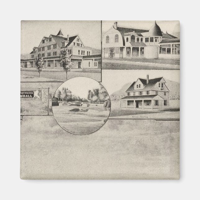 Aimant Wentworth Hall, Cottages (Devant)