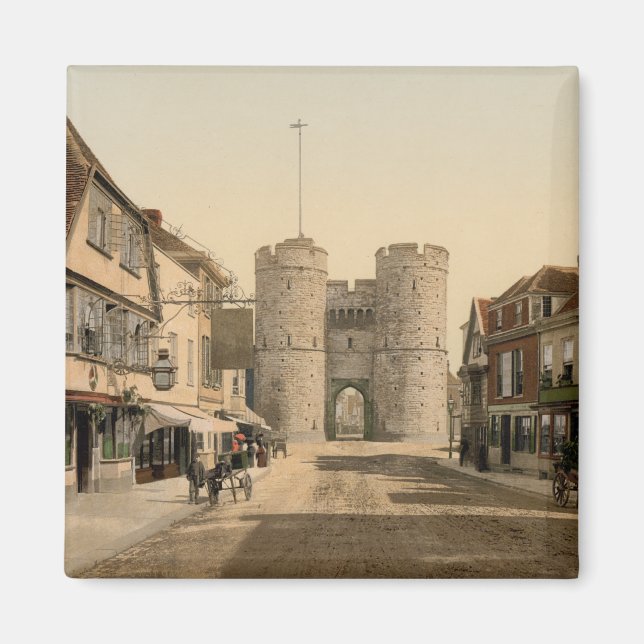 Aimant West Gate, Canterbury, Kent, Angleterre (Devant)