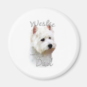 Aimant West Highland White Terrier Papa 2