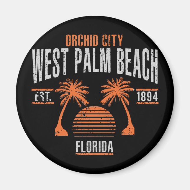 Aimant West Palm Beach (Devant)