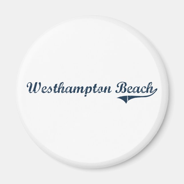 Aimant Westhampton Beach New York Classic Design (Devant)
