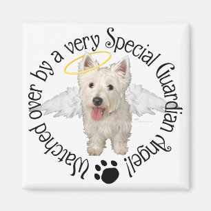 Aimant Westie Guardian Angels