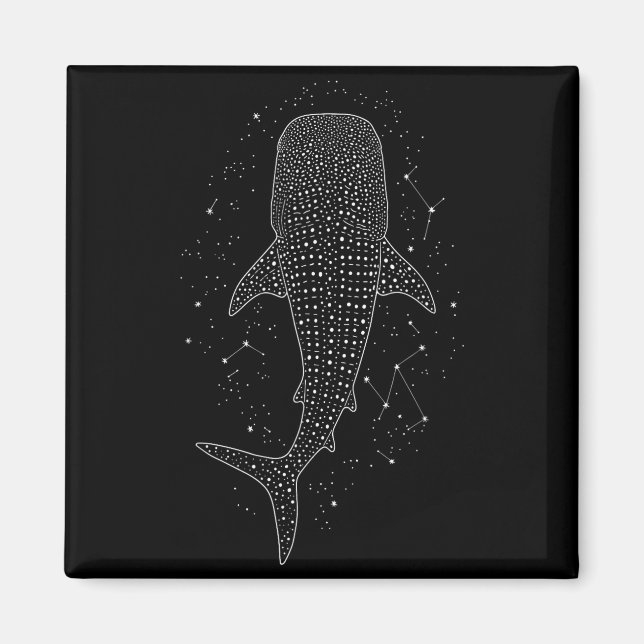 Aimant Whale Shark Constellation Marine Life For Animal L (Devant)