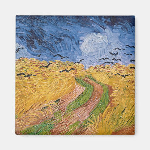 Aimant Wheatfield de Vincent van Gogh   avec des