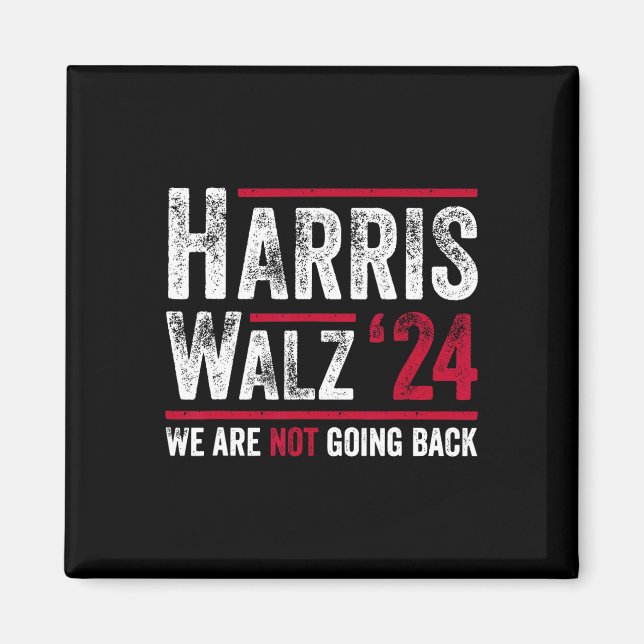 Aimant Wheimer 2024 Kamala Harris 2024 Tim W 2024 (Devant)