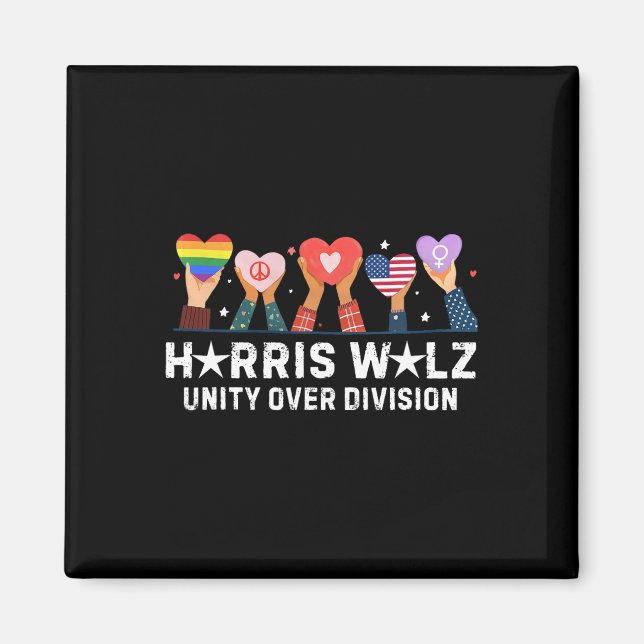 Aimant Wheimer 2024 Unity Over Division Harris W 2024 1 (Devant)