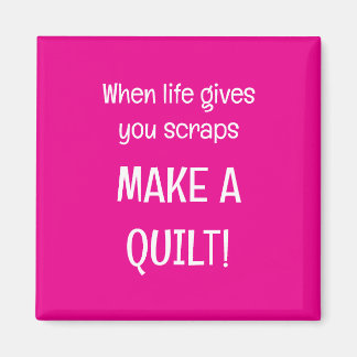 Aimant When life give you scraps