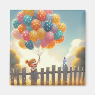 Aimant Whimsical/mignon ballon art