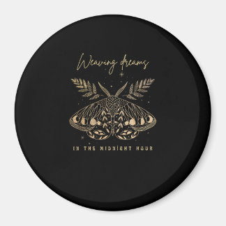 Aimant Whimsigoth Cottagecore Goblincore Mysical Moth Go