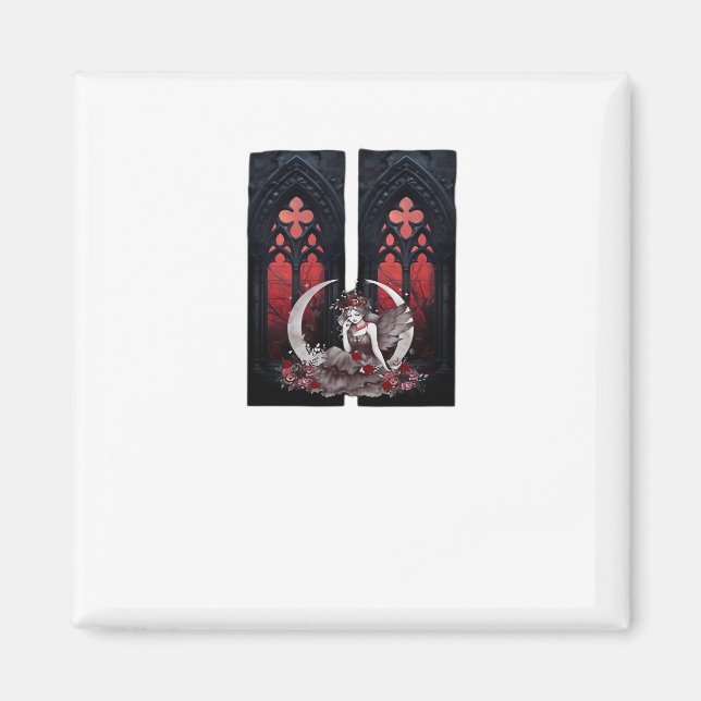 Aimant Whimsigoth Fairy Style gothique classique (Devant)