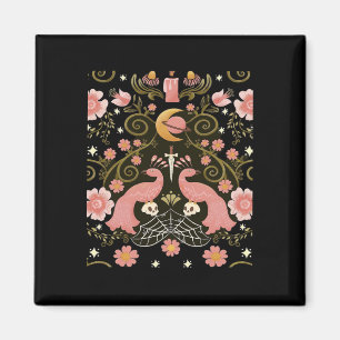 Aimant Whimsigoth Midnight Garden Graphisme