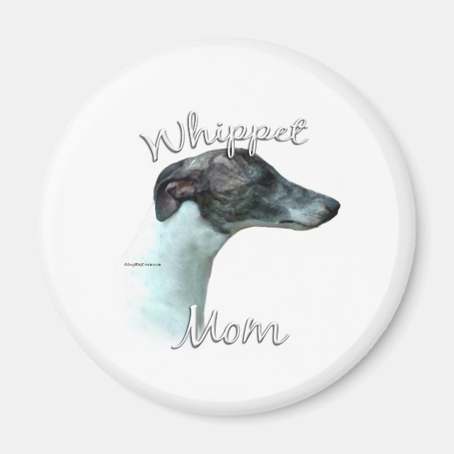 Aimant Whippet Maman 2 (Devant)