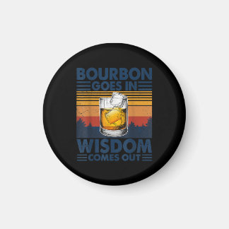 Aimant Whiskey Bourbon entre dans la sagesse sort