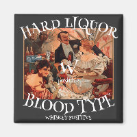 Whiskey de type sanguin W positif HG Hard Liquor