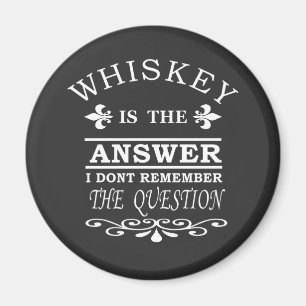Aimant whiskey slogan
