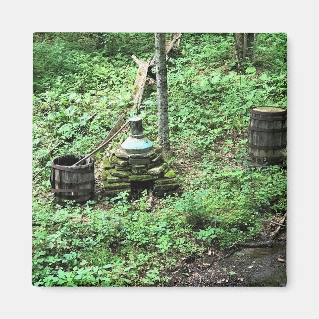 Aimant Whiskey Still at Mabry Mill, VA (Devant)