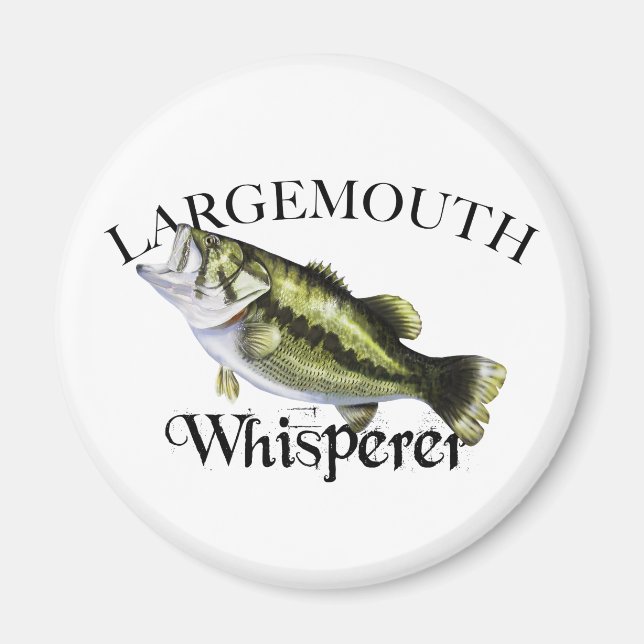 Aimant Whisperer basse à grande bouche (Devant)