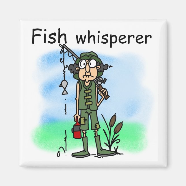 Aimant Whisperer de poissons (Devant)