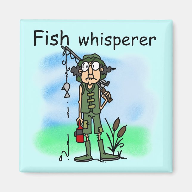 Aimant Whisperer de poissons (Devant)