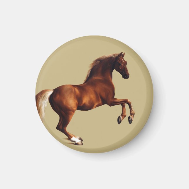 Aimant Whistlejacket horse by George Stubbs (Devant)