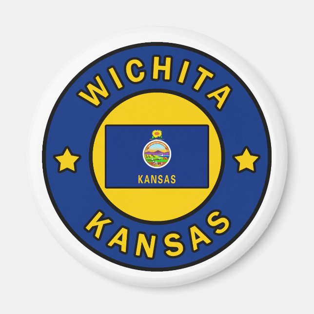 Aimant Wichita Kansas (Devant)