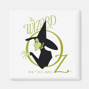 Aimant Wicked Witch™ L'Assistant Du Logo Oz™