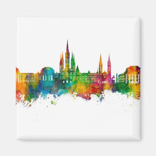 Aimant Wiesbaden Allemagne Skyline