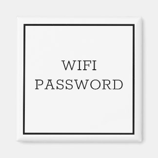 Aimant WIFI MOT DE PASSE