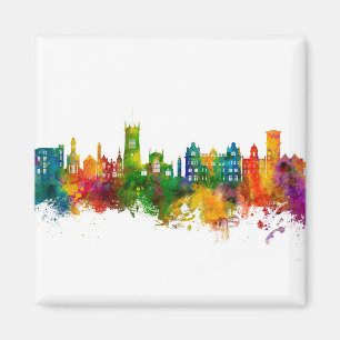 Aimant Wigan England Skyline