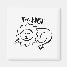 Wildly Punny — Je ne suis pas un lion Art minimali