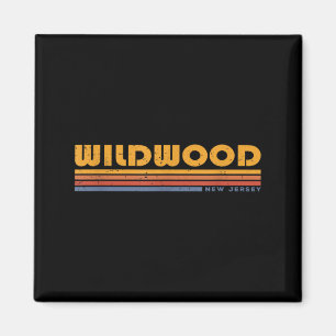 Aimant Wildwood NJ New Jersey Vintage Rétro
