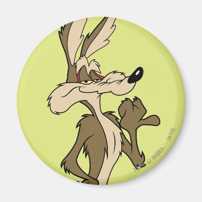Aimant WILE E. COYOTE™ A L'AIR Fier (Devant)