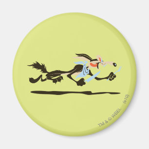 Aimant WILE E. COYOTE™ Qui poursuit son dîner