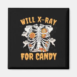 Aimant Will Xray Pour Candy Halloween Technicien En Radio