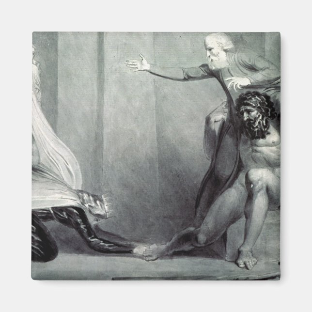Aimant William Blake | Tiriel, retourné au Palais (Devant)