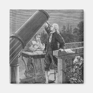 Aimant William Herschel découvre la planète Uranus