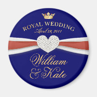 William & Kate - Mariage royal cadeau commémoratif