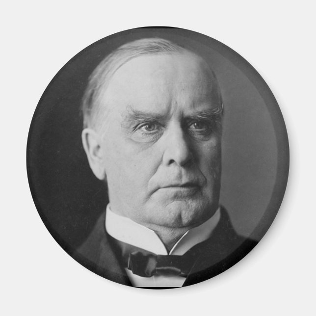 Aimant William Mckinley 25 (Devant)