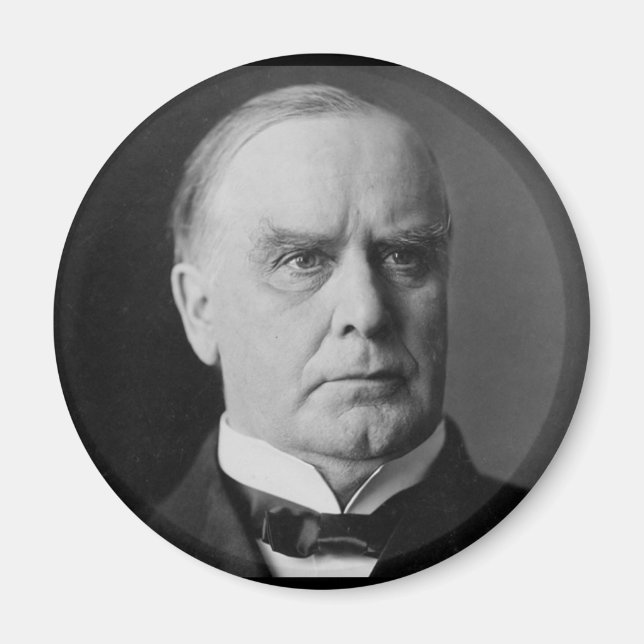 Aimant William Mckinley 25 (Devant)